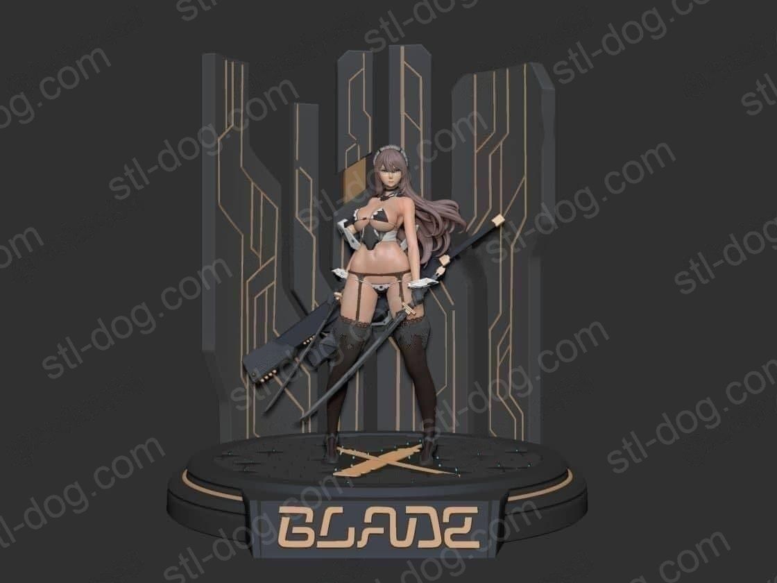 刀锋(Blade Javelin) 3D打印图纸